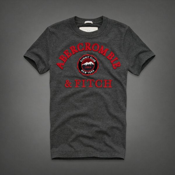 Camisa Abercrombie & Fitch Cinza